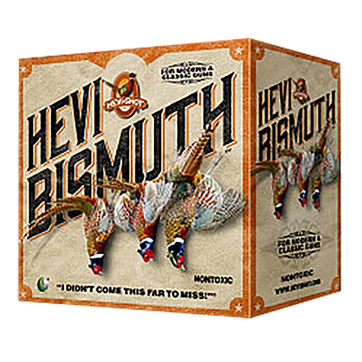 HEVI-Shot HS17713 Hevi-Bismuth Upland 20 Gauge 2.75" 1 oz 3 Shot 25 Bx/10 Cs HEVI-Shot HS17713 Hevi-Bismuth Upland 20 Gauge 2.75" 1 oz 3 Shot 25 Bx/10 Cs