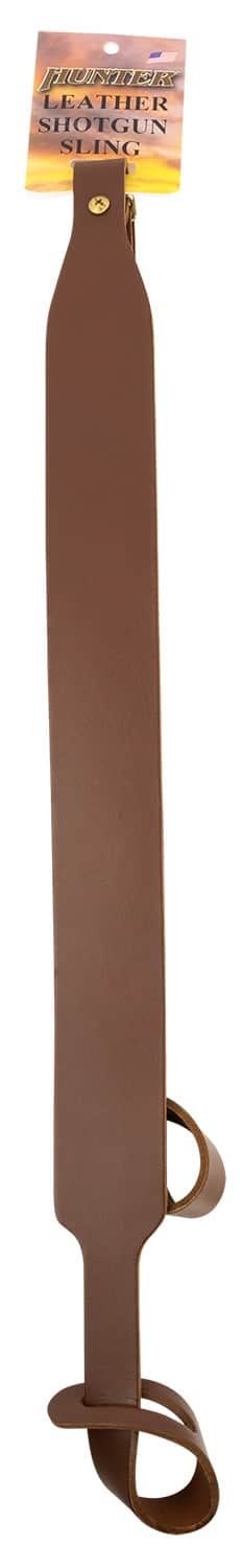 HUNT 065-533 PLAIN LEATHER SHOTGUN SLING HUNT 065-533 PLAIN LEATHER SHOTGUN SLING