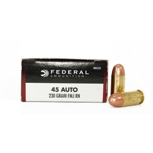 Federal .45 ACP 230 gr, FMJ Federal .45 ACP 230 gr, FMJ