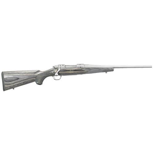 Ruger 17108 Hawkeye Compact 243 Win 4+1 16.50" Barrel, Hawkeye Matte Stainless Steel, Black Laminate Stock, Optics Ready Ruger 17108 Hawkeye Compact 243 Win 4+1 16.50" Barrel, Hawkeye Matte Stainless Steel, Black Laminate Stock, Optics Ready