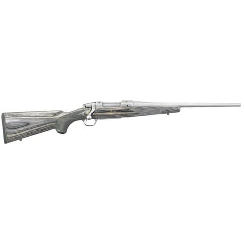 Ruger 17110 Hawkeye Compact 308 Win 4+1 16.50" Barrel, Hawkeye Matte Stainless Steel, Black Laminate Stock, Optics Ready Ruger 17110 Hawkeye Compact 308 Win 4+1 16.50" Barrel, Hawkeye Matte Stainless Steel, Black Laminate Stock, Optics Ready