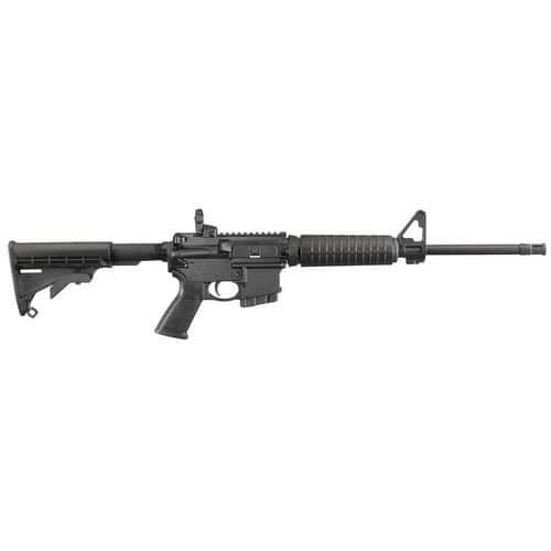 Ruger 8511 AR-556 *CO/MD Compliant 5.56x45mm NATO 16.10" 10+1 Black Hard Coat Anodized Black 6 Position Stock Black Polymer Grip Right Hand Ruger 8511 AR-556 *CO/MD Compliant 5.56x45mm NATO 16.10" 10+1 Black Hard Coat Anodized Black 6 Position Stock Black Polymer Grip Right Hand