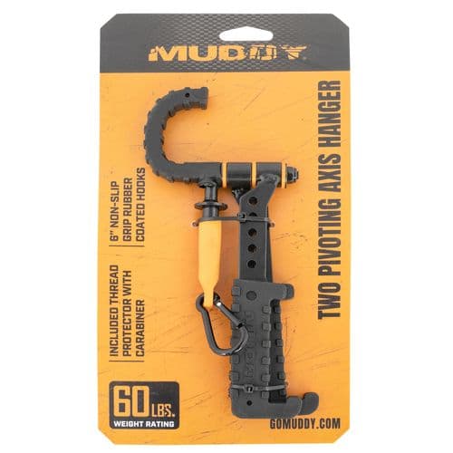 Muddy MUDMTAMH02 Short Hook Multi-Hanger Black Steel 6.5" 60 lbs Muddy MUDMTAMH02 Short Hook Multi-Hanger Black Steel 6.5" 60 lbs