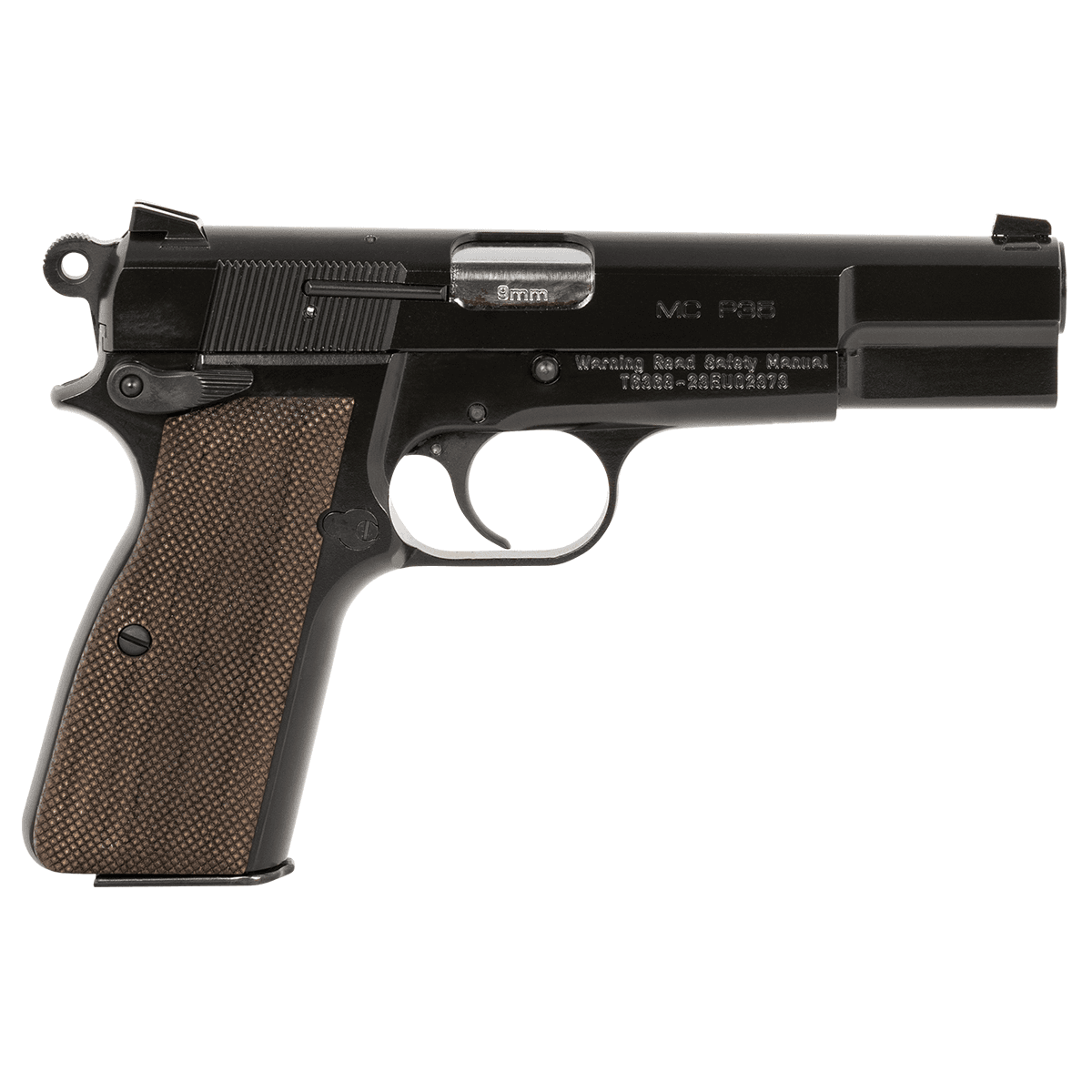 EAA Girsan High Power MCP 35 9mm Walnut Grip Semi Automatic Pistol EAA Girsan High Power MCP 35 9mm Walnut Grip Semi Automatic Pistol