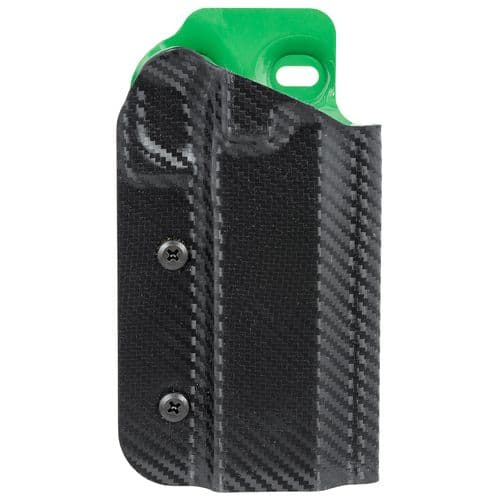 Uncle Mike's 54RNC98BGR Range/Competition Holster OWB Black/Green Carbon Fiber/Boltaron Belt Loop Fits 2011 Edge/DVC Limited Uncle Mike's 54RNC98BGR Range/Competition Holster OWB Black/Green Carbon Fiber/Boltaron Belt Loop Fits 2011 Edge/DVC Limited