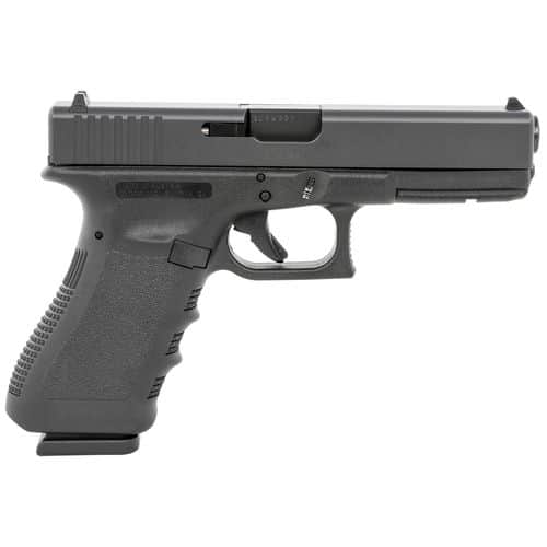 Glock G3115AUT G31 Gen3 357 Sig 4.49" Barrel 15+1, Black Frame & Slide, Finger Grooved Rough Texture Grip, Safe Action Trigger Glock G3115AUT G31 Gen3 357 Sig 4.49" Barrel 15+1, Black Frame & Slide, Finger Grooved Rough Texture Grip, Safe Action Trigger