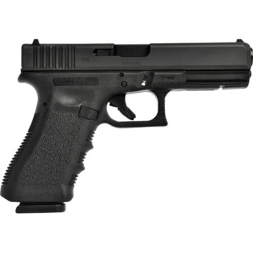 Glock G37AUT G37 Gen3 45 GAP 4.49" Barrel 10+1, Black Frame & Slide, Finger Grooved Rough Texture Grip, Safe Action Trigger Glock G37AUT G37 Gen3 45 GAP 4.49" Barrel 10+1, Black Frame & Slide, Finger Grooved Rough Texture Grip, Safe Action Trigger