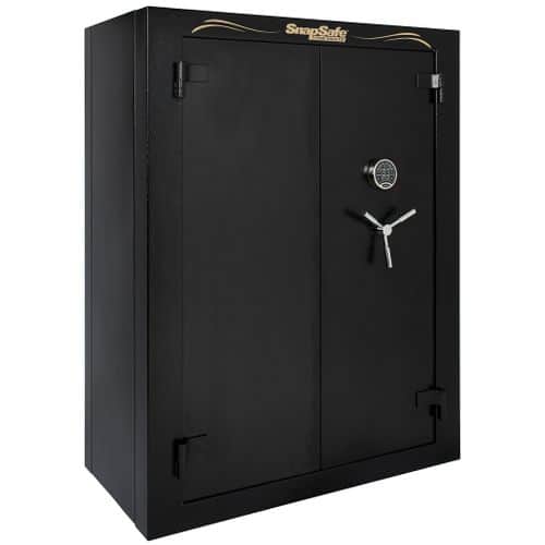 SnapSafe 75014 Vault Door XL Access Code/Key Entry 9 Gauge Steel Holds 36+ Long Guns Fireproof- Yes SnapSafe 75014 Vault Door XL Access Code/Key Entry 9 Gauge Steel Holds 36+ Long Guns Fireproof- Yes