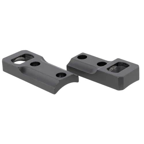 Leupold 51707 Dual Dovetail Base Set Matte Black Steel Weatherby Mark V Rifle Leupold 51707 Dual Dovetail Base Set Matte Black Steel Weatherby Mark V Rifle