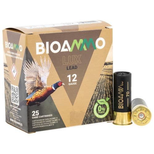 Bioammo BL2870 Lux 12 Gauge 2.75" 1 oz 1315 fps 7 Shot 25 Bx/10 Cs (Sold by Case) Bioammo BL2870 Lux 12 Gauge 2.75" 1 oz 1315 fps 7 Shot 25 Bx/10 Cs (Sold by Case)