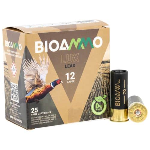 Bioammo BL2870 Lux 12 Gauge 2.75" 1 oz 1315 fps 7 Shot 25 Bx/10 Cs (Sold by Case) Bioammo BL2870 Lux 12 Gauge 2.75" 1 oz 1315 fps 7 Shot 25 Bx/10 Cs (Sold by Case)