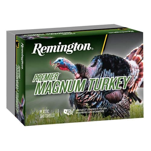Remington Ammunition 26805 Premier Magnum Turkey 12 Gauge 3" 2 oz 1175 fps 6 Shot 5 Bx/20 Cs Remington Ammunition 26805 Premier Magnum Turkey 12 Gauge 3" 2 oz 1175 fps 6 Shot 5 Bx/20 Cs