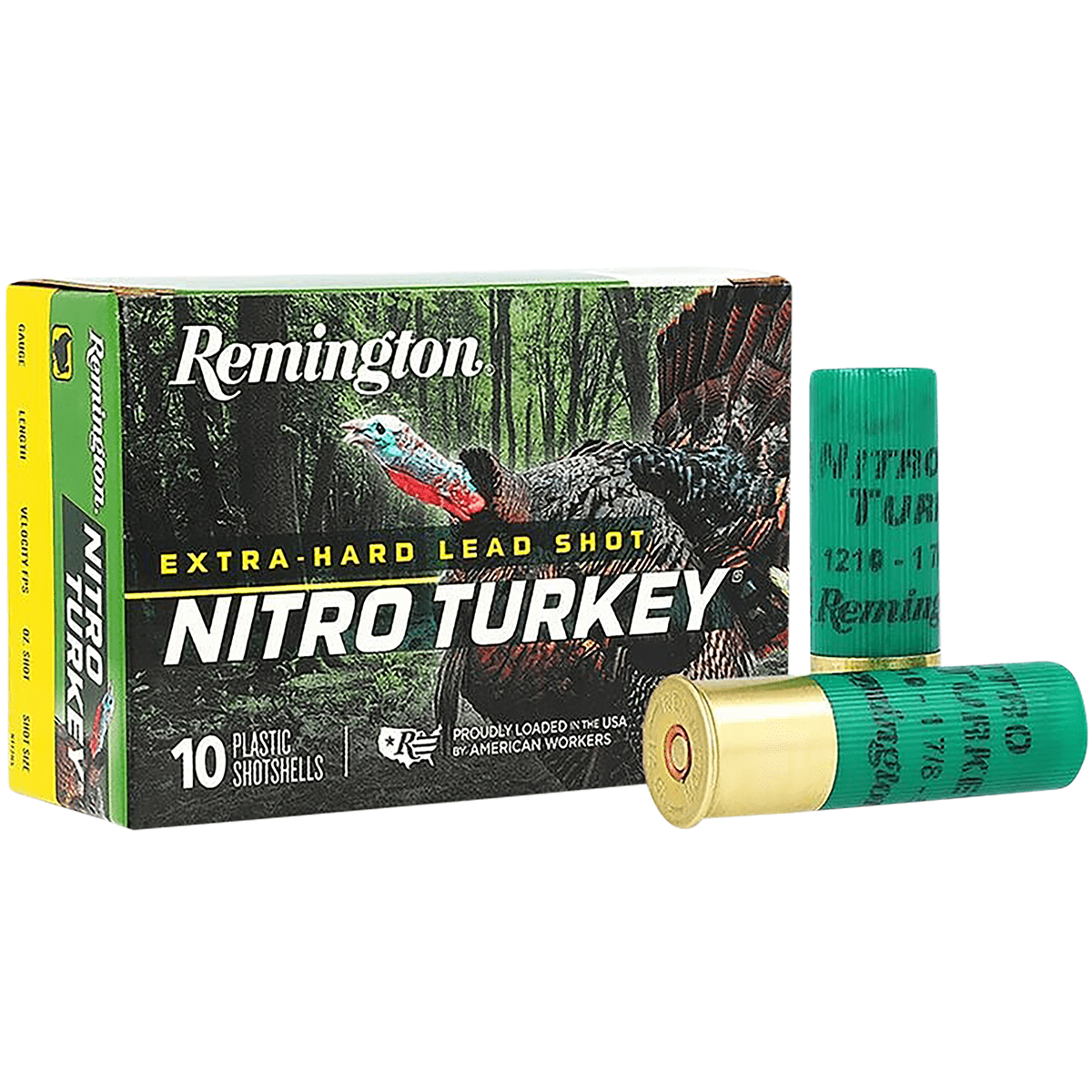 Remington Ammunition 26712 Nitro Turkey 12 Gauge 3.50" 2 oz 1300 fps 6 Shot 10 Bx/10 Cs Remington Ammunition 26712 Nitro Turkey 12 Gauge 3.50" 2 oz 1300 fps 6 Shot 10 Bx/10 Cs
