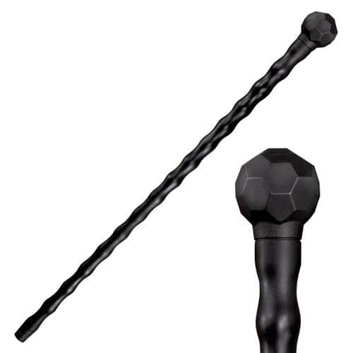 Cold Steel CS91WAS African Walking Stick Black Polypropylene 37" Cold Steel CS91WAS African Walking Stick Black Polypropylene 37"