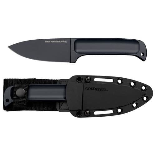 Cold Steel CS36MG Drop Forged Hunter 4" Fixed Plain Gray Powder Coated 52100 High Carbon Steel Blade 4.63" Includes Sheath Cold Steel CS36MG Drop Forged Hunter 4" Fixed Plain Gray Powder Coated 52100 High Carbon Steel Blade 4.63" Includes Sheath