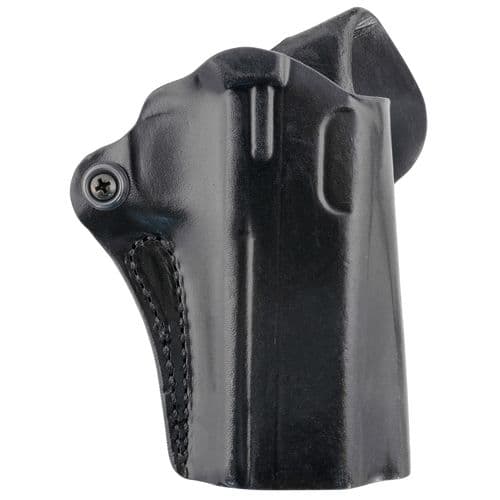 DeSantis Gunhide 019BA7WZ0 Mini Scabbard OWB Black Leather Belt Clip Fits Springfield Prodigy w/wo Red Dot Fits 4.25" Barrel Right Hand DeSantis Gunhide 019BA7WZ0 Mini Scabbard OWB Black Leather Belt Clip Fits Springfield Prodigy w/wo Red Dot Fits 4.25" Barrel Right Hand