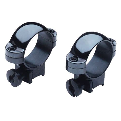 Burris 420073 Rimfire Scope Ring Set Black Gloss Steel 1" Tube High .22" Grooved Receiver Burris 420073 Rimfire Scope Ring Set Black Gloss Steel 1" Tube High .22" Grooved Receiver