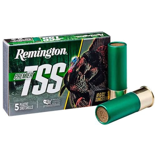 Remington Ammunition 28043 Premier TSS 12 Gauge 3" 1 3/4 oz 1200 fps Tungsten 7 Shot 5 Bx/10 Cs Remington Ammunition 28043 Premier TSS 12 Gauge 3" 1 3/4 oz 1200 fps Tungsten 7 Shot 5 Bx/10 Cs