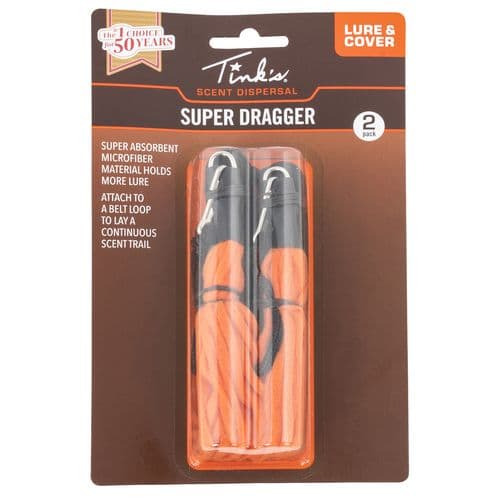 Tinks W5955 Scent Dragger Microfiber 6 ft Absorbent Line 2 Pack Tinks W5955 Scent Dragger Microfiber 6 ft Absorbent Line 2 Pack
