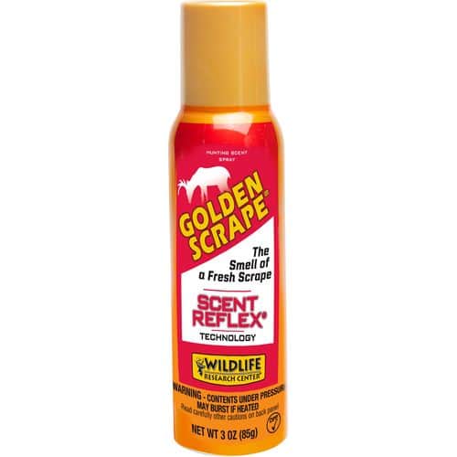 Wildlife Research 2423 Golden Scrape Doe Scent Deer Attractant Doe In Estrus Scent 3 oz Spray Bottle Wildlife Research 2423 Golden Scrape Doe Scent Deer Attractant Doe In Estrus Scent 3 oz Spray Bottle