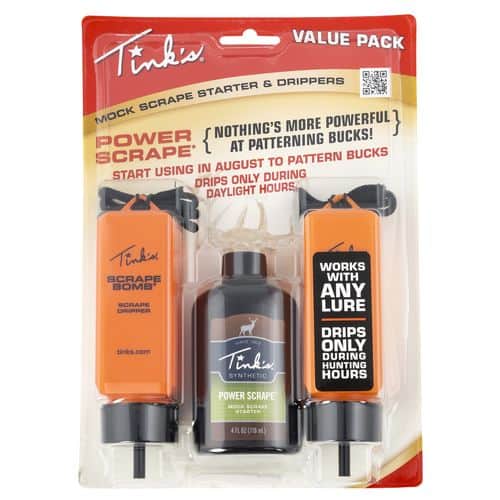 Tinks W5945 Power Scrape Value Pack Deer Attractant Mock Scrape Scent 4 oz Dripper 2 pk Tinks W5945 Power Scrape Value Pack Deer Attractant Mock Scrape Scent 4 oz Dripper 2 pk
