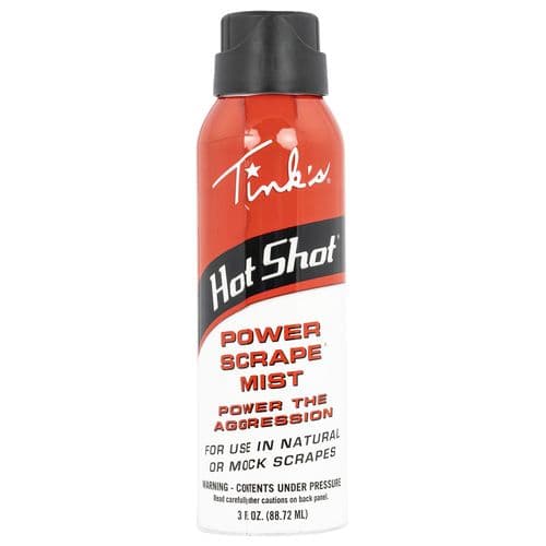 Tinks W5336 Hot Shot Power Scrape Deer Mock Scrape Scent 3 oz Aerosol Tinks W5336 Hot Shot Power Scrape Deer Mock Scrape Scent 3 oz Aerosol