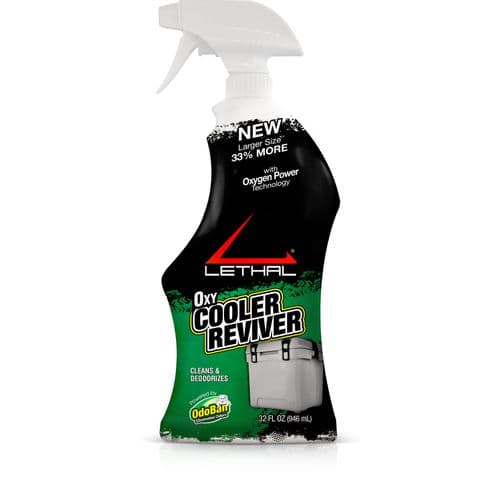 Lethal 9365B67Q Cooler Reviver Cleaner/Deodorizer 32oz Lethal 9365B67Q Cooler Reviver Cleaner/Deodorizer 32oz