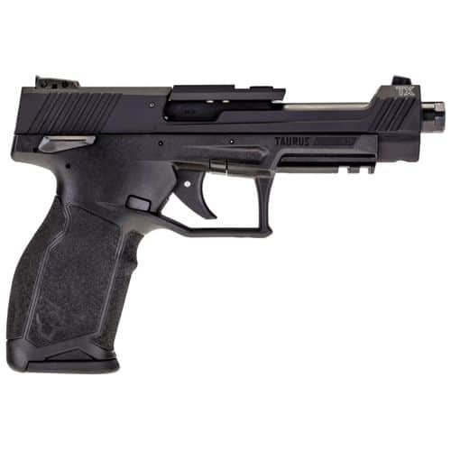 Taurus 1-TX22C151 TX22 Competition 22 LR 5.25" 16+1 Black Frame w/Rail Black Anodized Aluminum Slide Black Polymer Grip 3 Taurus 1-TX22C151 TX22 Competition 22 LR 5.25" 16+1 Black Frame w/Rail Black Anodized Aluminum Slide Black Polymer Grip 3