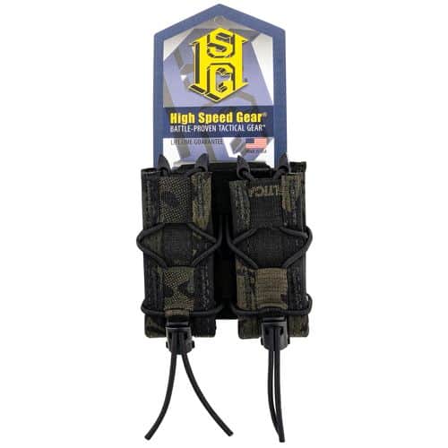 High Speed Gear 13PT12MB TACO Mag Pouch Double MultiCam Black Nylon Belt Belts 2.25" Wide Compatible w/ Pistol High Speed Gear 13PT12MB TACO Mag Pouch Double MultiCam Black Nylon Belt Belts 2.25" Wide Compatible w/ Pistol