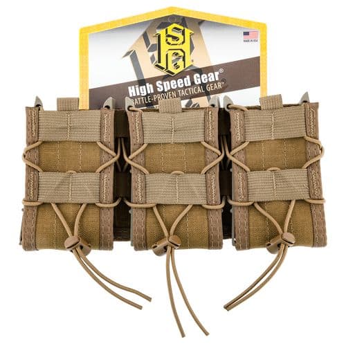 High Speed Gear 45TA00CB TACO Shingle Mag Pouch Triple Coyote Brown Nylon MOLLE Compatible w/ Rifle High Speed Gear 45TA00CB TACO Shingle Mag Pouch Triple Coyote Brown Nylon MOLLE Compatible w/ Rifle