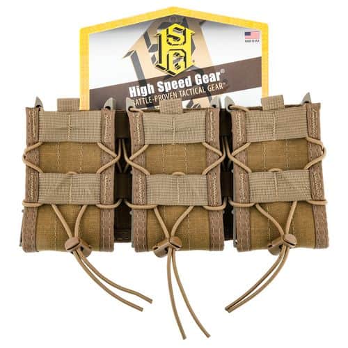 High Speed Gear 45TA00CB TACO Shingle Mag Pouch Triple Coyote Brown Nylon MOLLE Compatible w/ Rifle High Speed Gear 45TA00CB TACO Shingle Mag Pouch Triple Coyote Brown Nylon MOLLE Compatible w/ Rifle