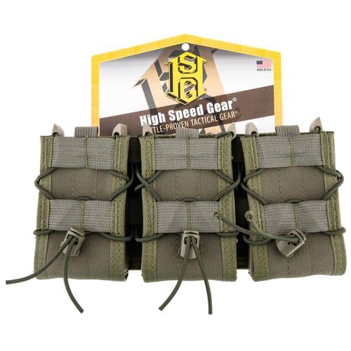 High Speed Gear 45TA00OD TACO Shingle Mag Pouch Triple OD Green Nylon MOLLE Compatible w/ Rifle High Speed Gear 45TA00OD TACO Shingle Mag Pouch Triple OD Green Nylon MOLLE Compatible w/ Rifle