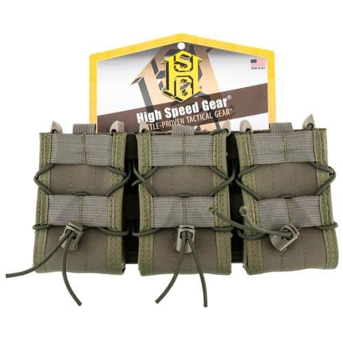High Speed Gear 45TA00OD TACO Shingle Mag Pouch Triple OD Green Nylon MOLLE Compatible w/ Rifle High Speed Gear 45TA00OD TACO Shingle Mag Pouch Triple OD Green Nylon MOLLE Compatible w/ Rifle