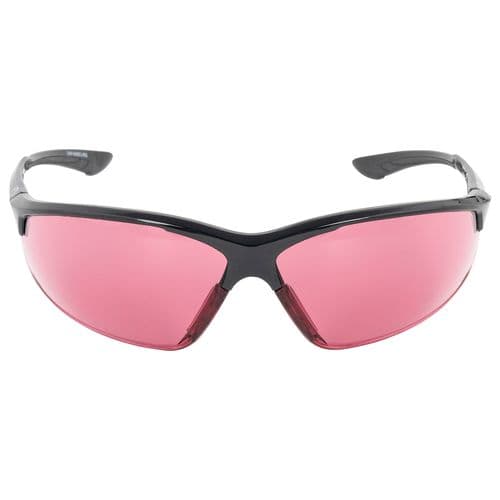 Walker's GWPIKNOF1ROS Ballistic Eyewear IKON Tanker Adult Rose Lens Matte Black Frame Walker's GWPIKNOF1ROS Ballistic Eyewear IKON Tanker Adult Rose Lens Matte Black Frame