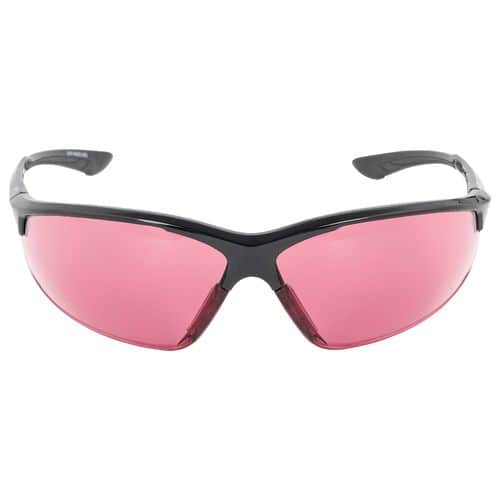 Walker's GWPIKNOF1ROS Ballistic Eyewear IKON Tanker Adult Rose Lens Matte Black Frame Walker's GWPIKNOF1ROS Ballistic Eyewear IKON Tanker Adult Rose Lens Matte Black Frame