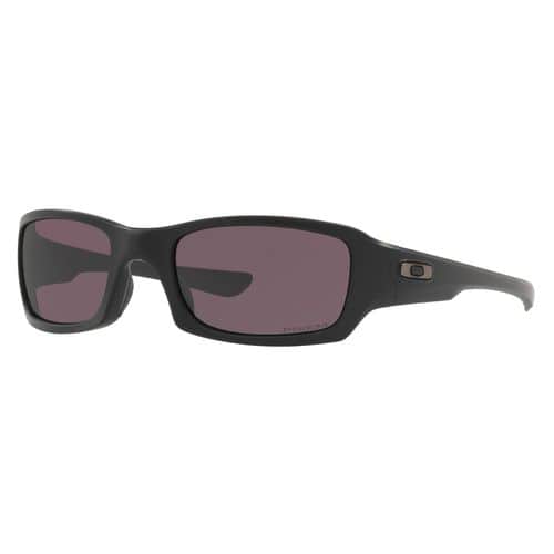 Oakley OO92383254 Standard Issue Five Squared Small (54-20) Narrow/High Bridge Fit Gray Lens Prizm Matte Black Frame Oakley OO92383254 Standard Issue Five Squared Small (54-20) Narrow/High Bridge Fit Gray Lens Prizm Matte Black Frame