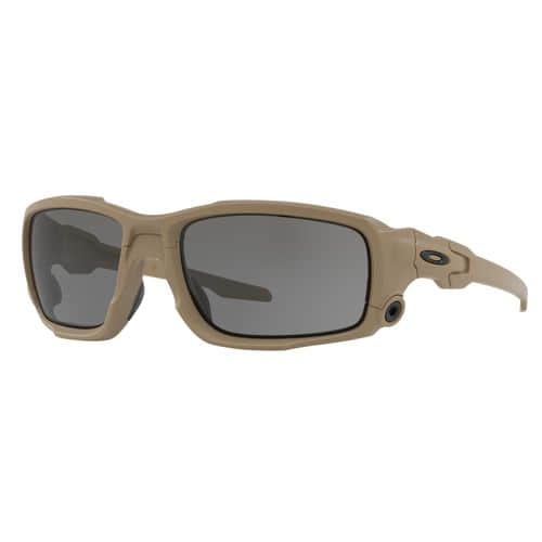 Oakley OO932904 Ballistic Shocktube XXL (61-17) Regular/High Bridge Fit Gray Lens Plutonite Terrain Tan Frame Oakley OO932904 Ballistic Shocktube XXL (61-17) Regular/High Bridge Fit Gray Lens Plutonite Terrain Tan Frame