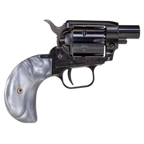 Heritage Mfg BK22B1BHGPRL Barkeep Boot 22 LR 6 Shot 1.68" Black Barrel, Cylinder & Frame Gray Pearl Grips Heritage Mfg BK22B1BHGPRL Barkeep Boot 22 LR 6 Shot 1.68" Black Barrel, Cylinder & Frame Gray Pearl Grips