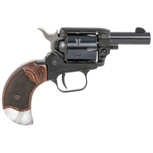 Heritage Mfg BK22B2BHRWP Barkeep 22 LR 6 Shot 2" Black Barrel, Cylinder & Frame, Rosewood Pearl Birdshead Grips Heritage Mfg BK22B2BHRWP Barkeep 22 LR 6 Shot 2" Black Barrel, Cylinder & Frame, Rosewood Pearl Birdshead Grips