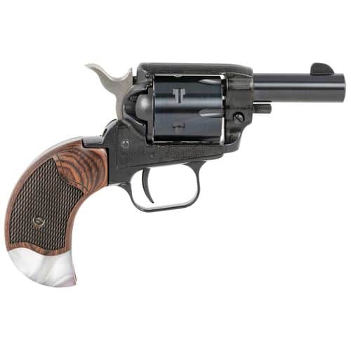 Heritage Mfg BK22B2BHRWP Barkeep 22 LR 6 Shot 2" Black Barrel, Cylinder & Frame, Rosewood Pearl Birdshead Grips Heritage Mfg BK22B2BHRWP Barkeep 22 LR 6 Shot 2" Black Barrel, Cylinder & Frame, Rosewood Pearl Birdshead Grips