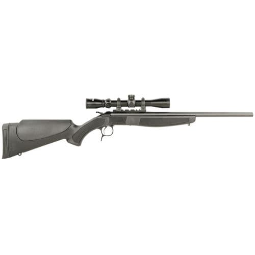 CVA CR4817WP Scout 350 Legend Caliber 1rd 20", Matte Blued Barrel/Rec, Black Synthetic Stock, 3-9x32mm Scope Included CVA CR4817WP Scout 350 Legend Caliber 1rd 20", Matte Blued Barrel/Rec, Black Synthetic Stock, 3-9x32mm Scope Included