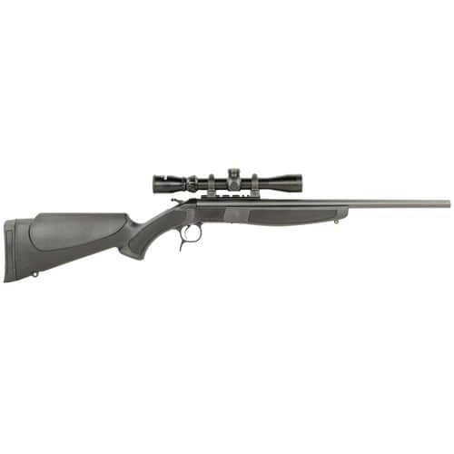 CVA CR4817WP Scout 350 Legend Caliber 1rd 20", Matte Blued Barrel/Rec, Black Synthetic Stock, 3-9x32mm Scope Included CVA CR4817WP Scout 350 Legend Caliber 1rd 20", Matte Blued Barrel/Rec, Black Synthetic Stock, 3-9x32mm Scope Included