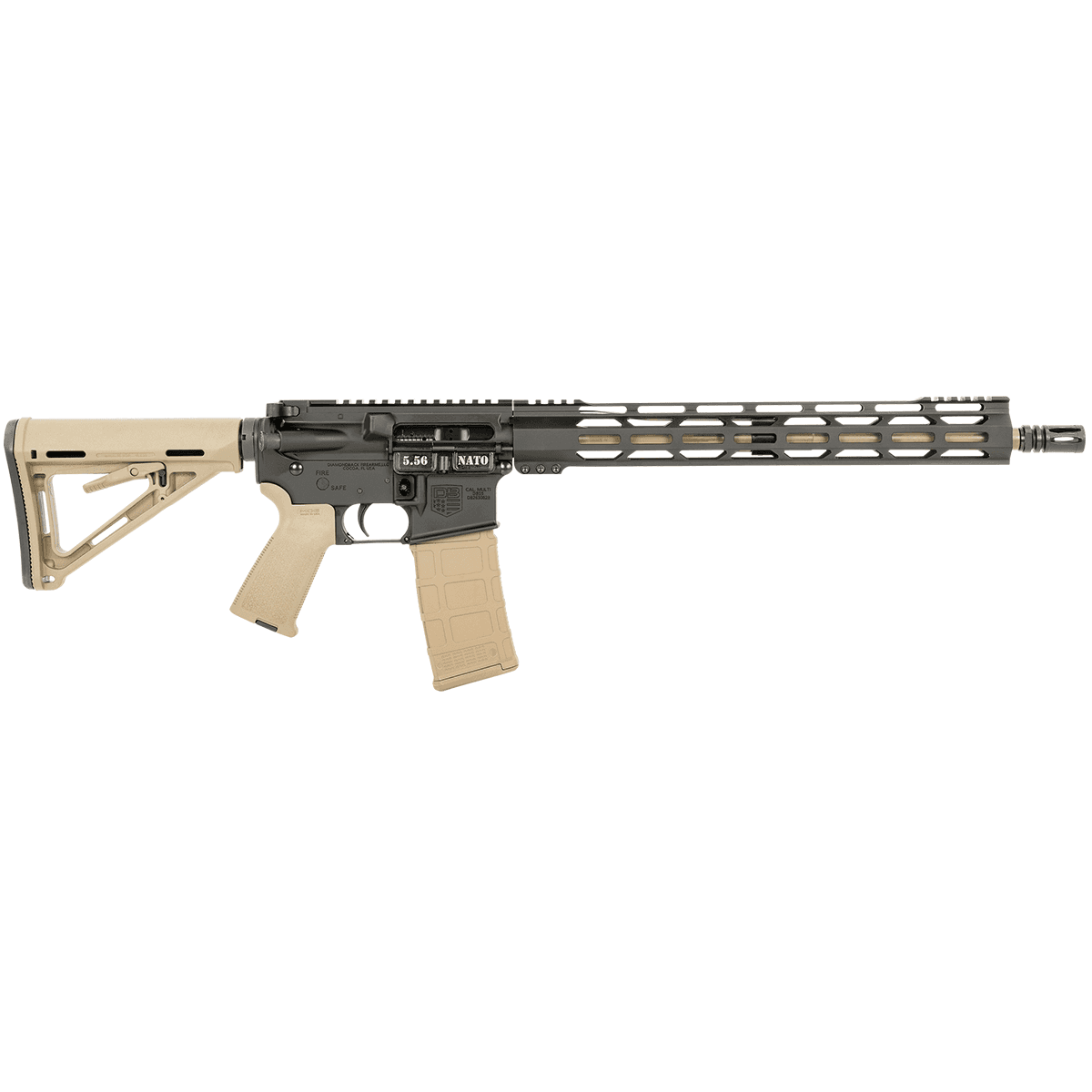 Diamondback DB15 5.56 FDE AR-15 Semi-Automatic Rifle Diamondback DB15 5.56 FDE AR-15 Semi-Automatic Rifle