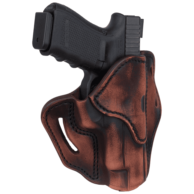 1791 Gunleather ORBH23VTGR BH2.3 Optic Ready OWB Size 2.3 Vintage Leather Belt Slide Compatible w/Glock 17/20/21/22/31/34/35/40/41/ Ruger 95/American Right Hand 1791 Gunleather ORBH23VTGR BH2.3 Optic Ready OWB Size 2.3 Vintage Leather Belt Slide Compatible w/Glock 17/20/21/22/31/34/35/40/41/ Ruger 95/American Right Hand