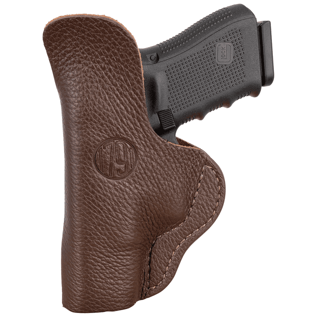 1791 Gunleather FCD4BRWL Fair Chase IWB Size 04 Brown Leather Deer Hide Belt Clip Fits Glock 17/19 Left Hand 1791 Gunleather FCD4BRWL Fair Chase IWB Size 04 Brown Leather Deer Hide Belt Clip Fits Glock 17/19 Left Hand