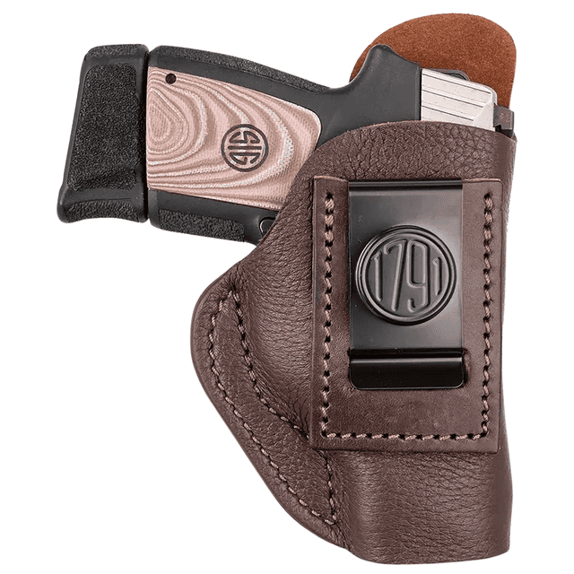 1791 Gunleather FCD3BRWL Fair Chase IWB Size 03 Classic Brown Deer Hide Belt Clip Compatible w/Ruger LC9/Glock 42/43/43X Left Hand 1791 Gunleather FCD3BRWL Fair Chase IWB Size 03 Classic Brown Deer Hide Belt Clip Compatible w/Ruger LC9/Glock 42/43/43X Left Hand