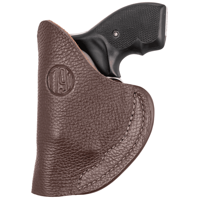1791 Gunleather FCD2BRWL Fair Chase IWB Size 02 Brown Leather Deer Hide Belt Clip Fits Ruger LCR Left Hand 1791 Gunleather FCD2BRWL Fair Chase IWB Size 02 Brown Leather Deer Hide Belt Clip Fits Ruger LCR Left Hand