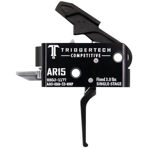 TriggerTech AR0SBB33NNF Competitive Flat Single-Stage 3 lbs Fixed for AR-15 TriggerTech AR0SBB33NNF Competitive Flat Single-Stage 3 lbs Fixed for AR-15