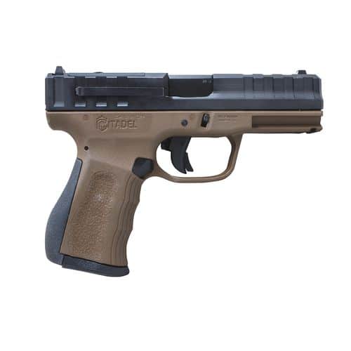 Citadel CITCP9BNZ Centurion 9mm Luger 14+1 4" Black Barrel, Black Aluminum/Optic Ready/Serrated Slide, Bronze Textured Polymer Frame & Polymer Grips Citadel CITCP9BNZ Centurion 9mm Luger 14+1 4" Black Barrel, Black Aluminum/Optic Ready/Serrated Slide, Bronze Textured Polymer Frame & Polymer Grips