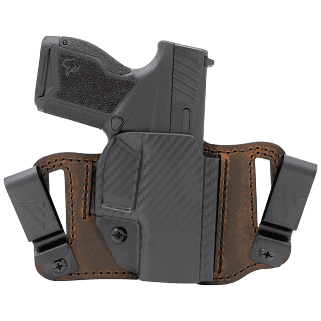 Versacarry INS201G19 Insurgent Deluxe IWB/OWB Brown Polymer Belt Clip Fits Glock 19 Right Hand Versacarry INS201G19 Insurgent Deluxe IWB/OWB Brown Polymer Belt Clip Fits Glock 19 Right Hand